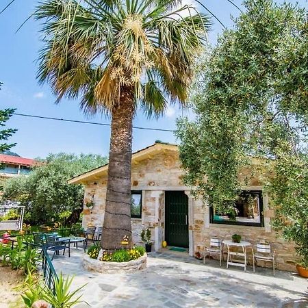 Kastro Stone House Villa Skala Potamia  Buitenkant foto