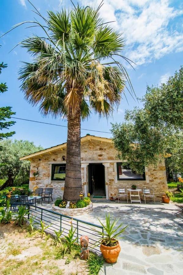 Kastro Stone House Villa Skala Potamia  Buitenkant foto