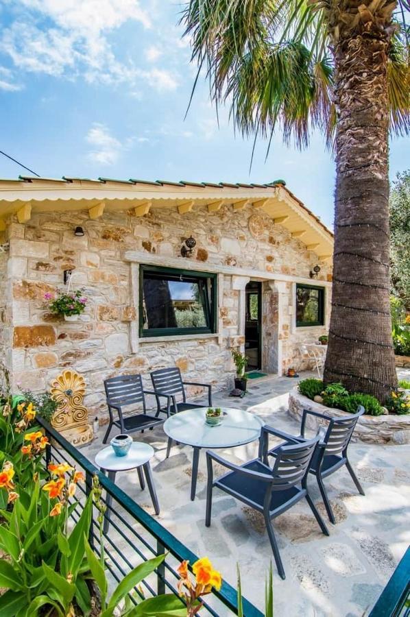 Kastro Stone House Villa Skala Potamia  Buitenkant foto