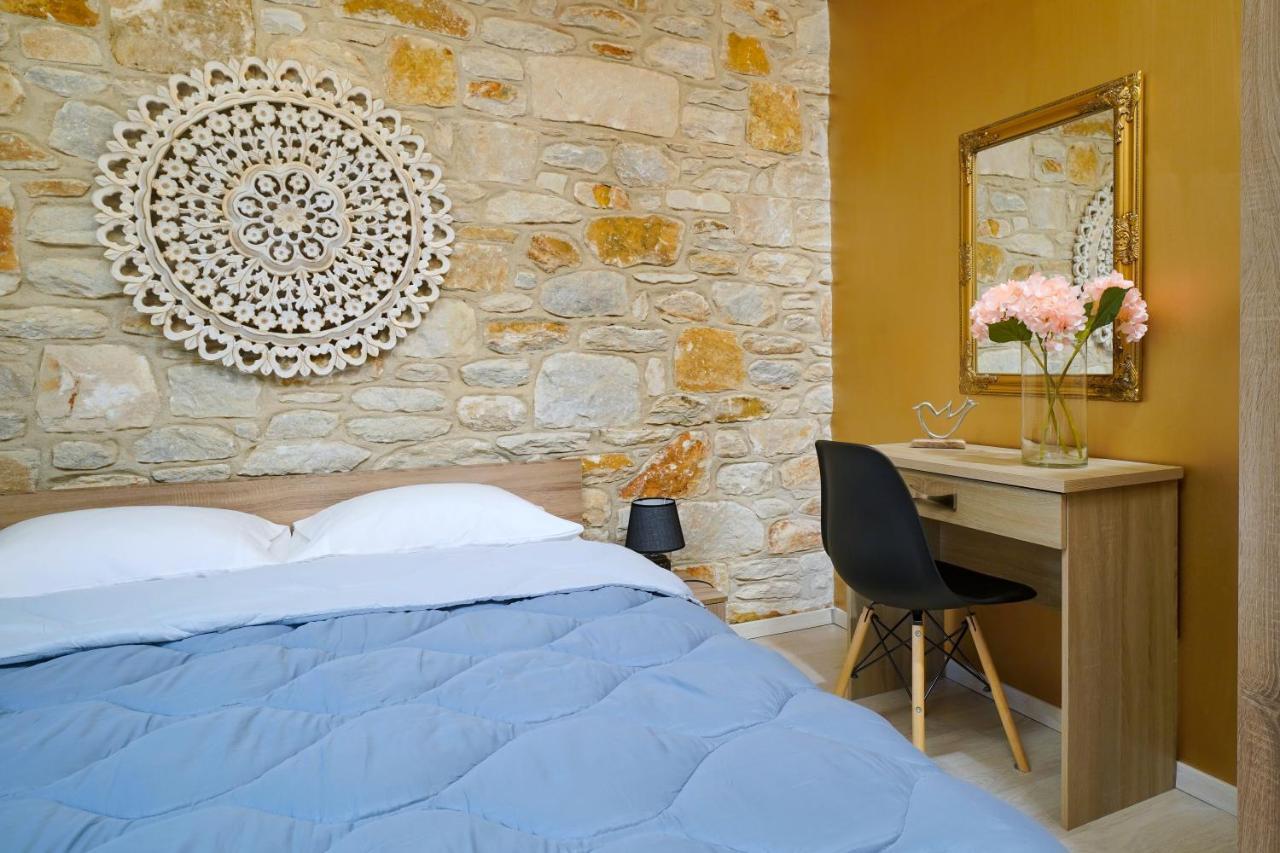 Kastro Stone House Villa Skala Potamia  Buitenkant foto