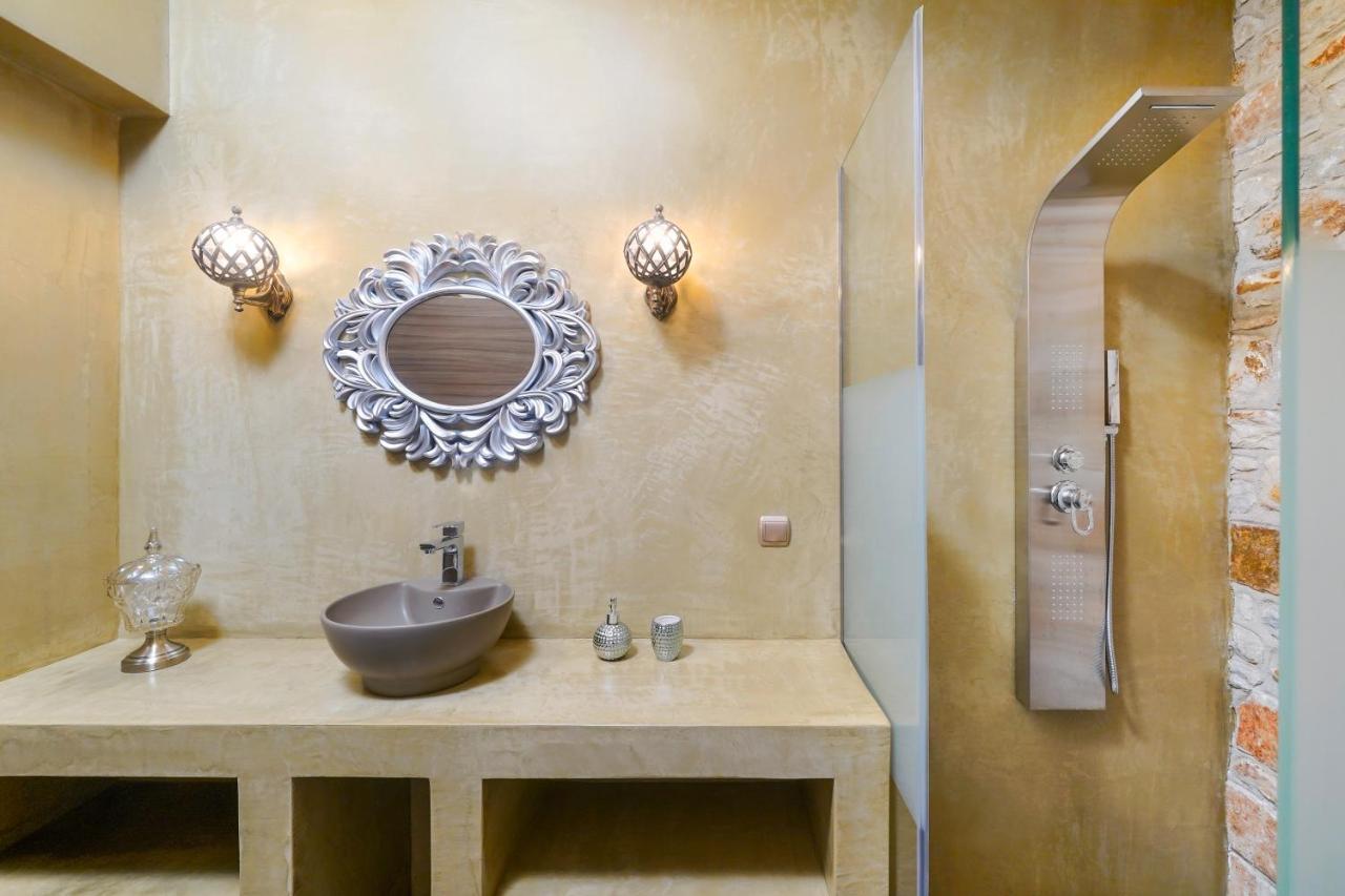 Kastro Stone House Villa Skala Potamia  Buitenkant foto