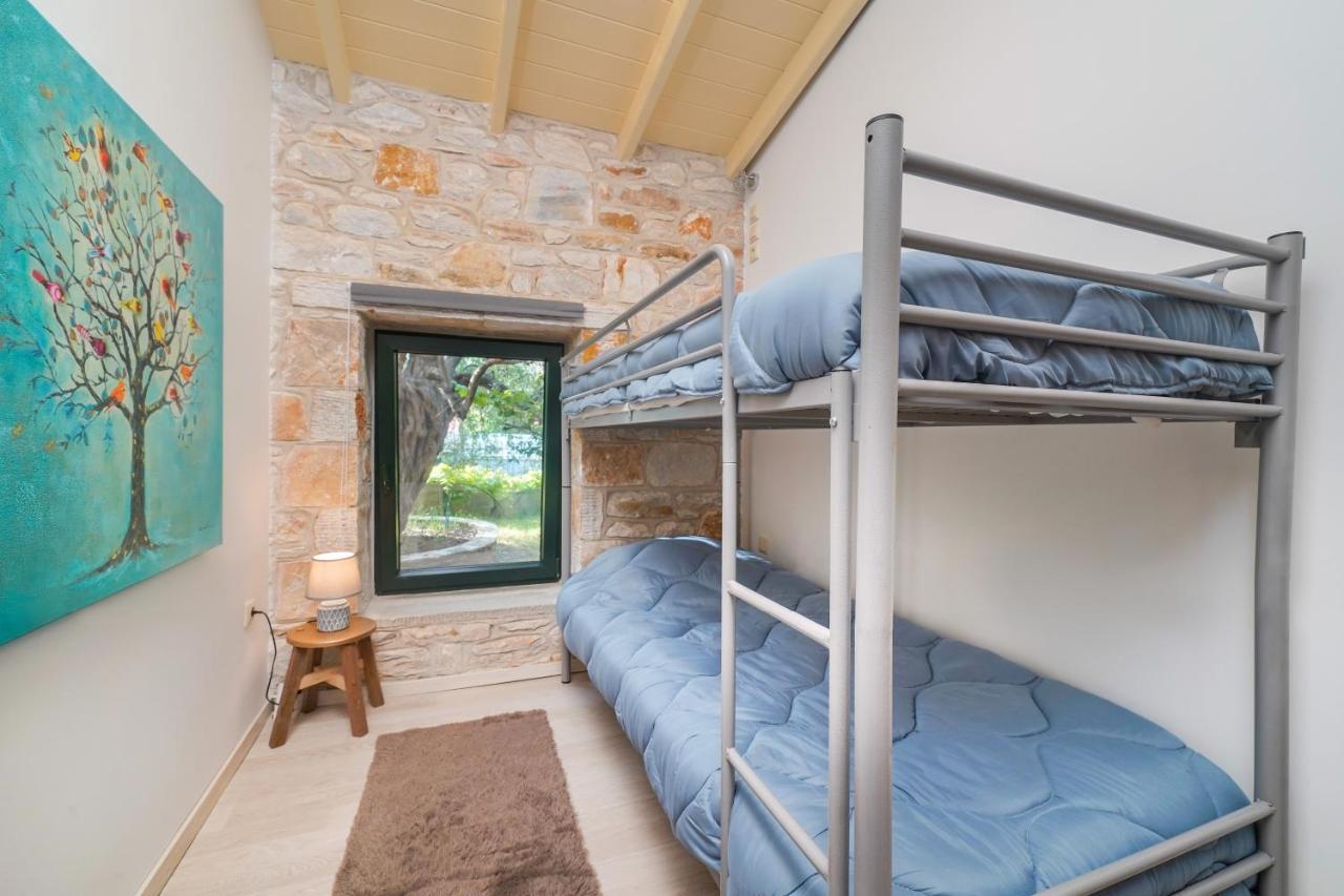 Kastro Stone House Villa Skala Potamia  Buitenkant foto